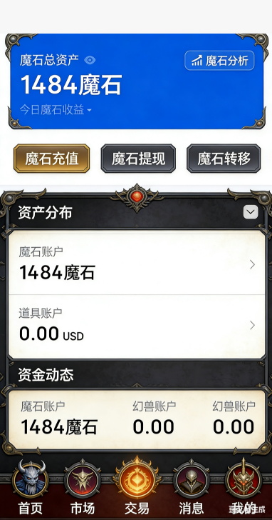 魔域SF称号属性对比界面